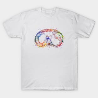 Thoracic Diaphragm Watercolor Medical Gift T-Shirt